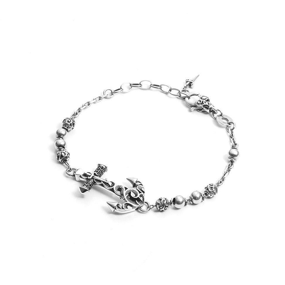 Bracciale Uomo Cesare Paciotti Argento 925 Ancora Tribale JPBR1634V